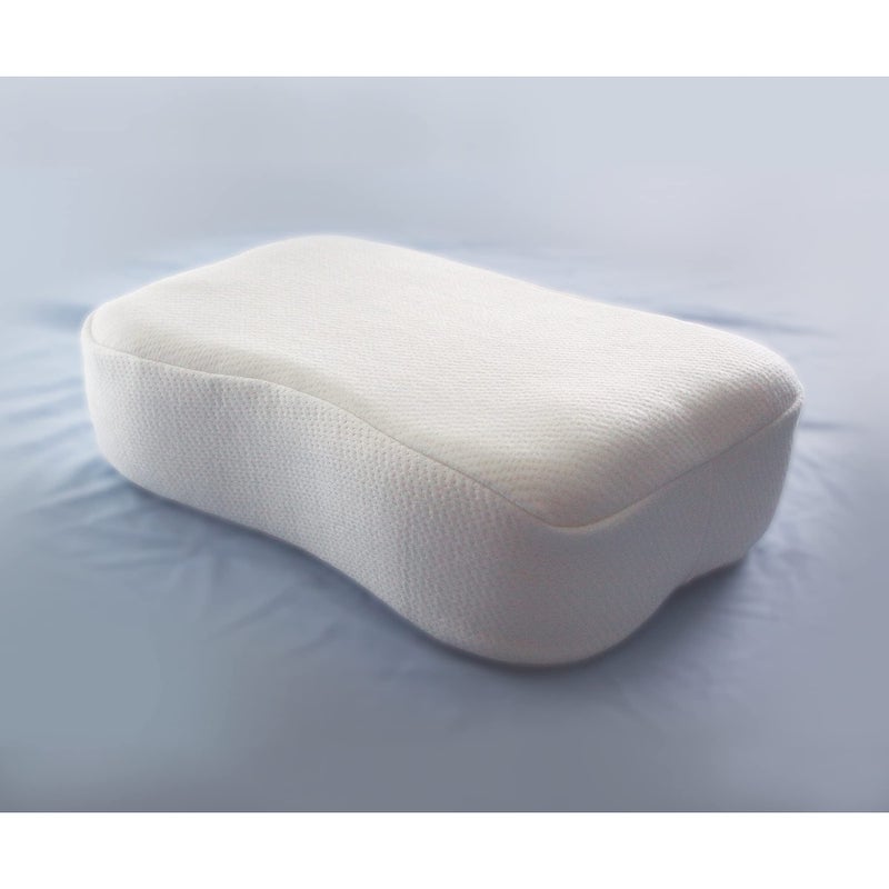 SleepRight Splintek Side Sleeping Pillow - Memory Foam Pillow - Best Pillow for Sleeping On Your Side (16" x 4" Travel) - Image 4